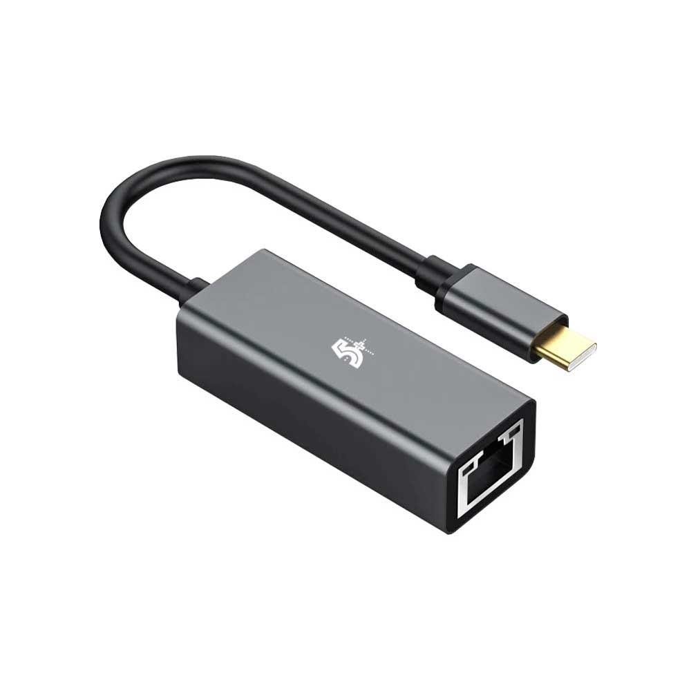 Cabo Adaptador Usb C Para Lan 5+ 10/100/1000mbps - 018-7550