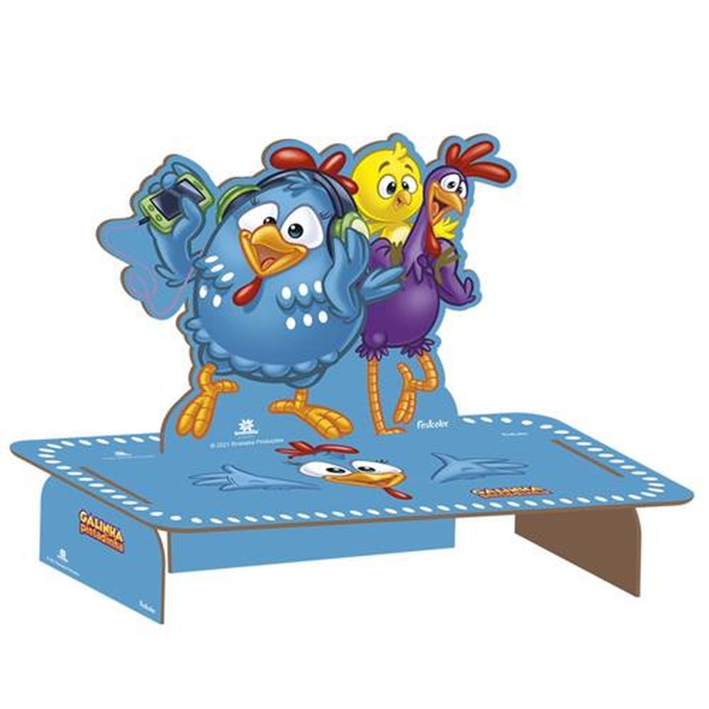 Mdf Suporte Para Doces Galinha Pintadinha