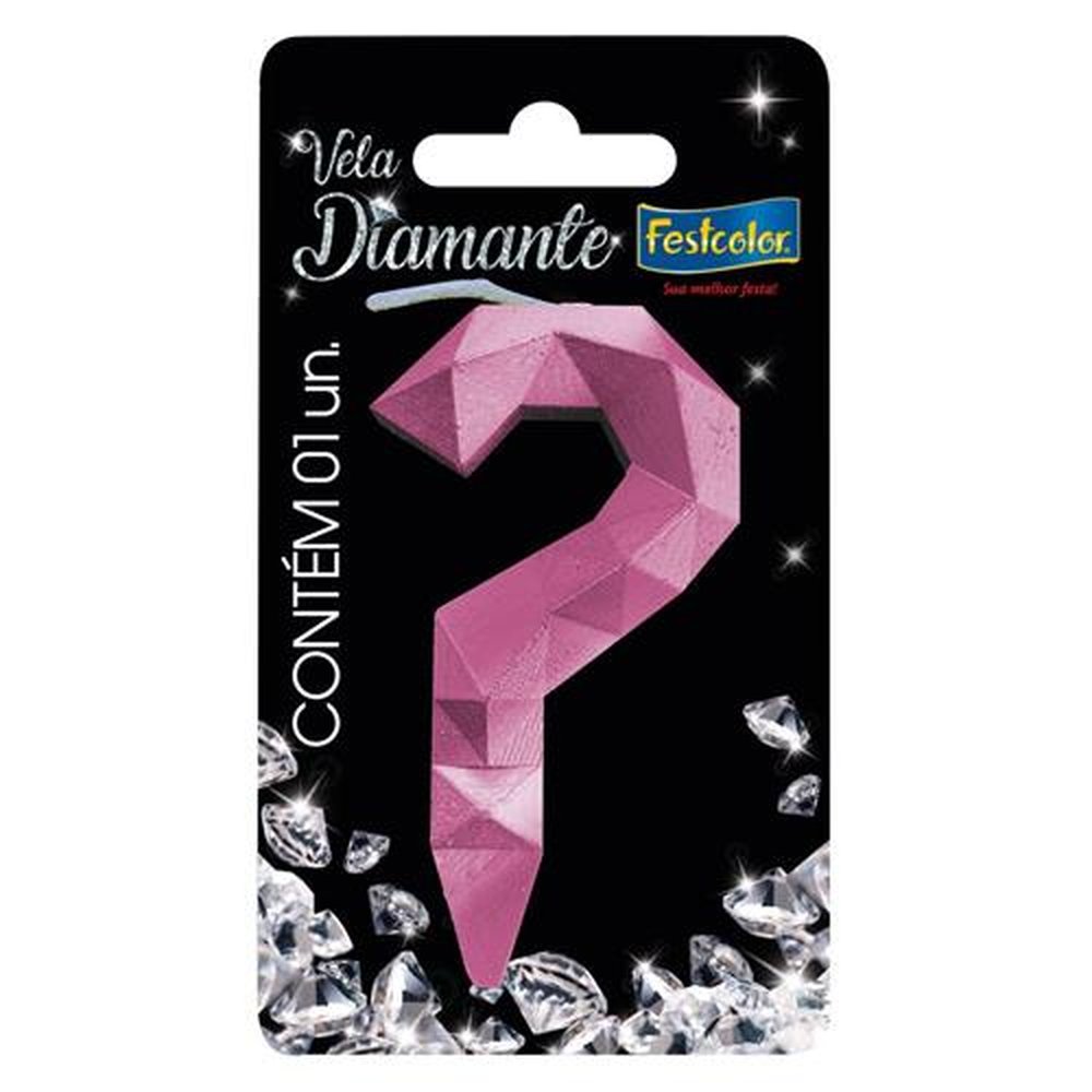 Vela Diamante Rosa N ?