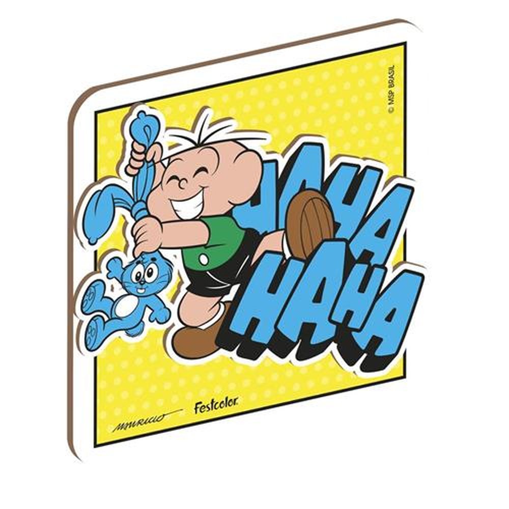 Mdf Quadro Decorativo Cebolinha Turma Da Monica