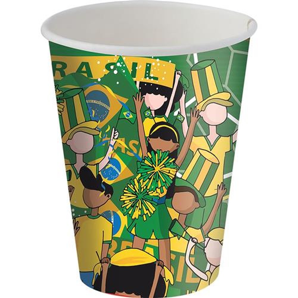 Copo Papel 200Ml Brasil