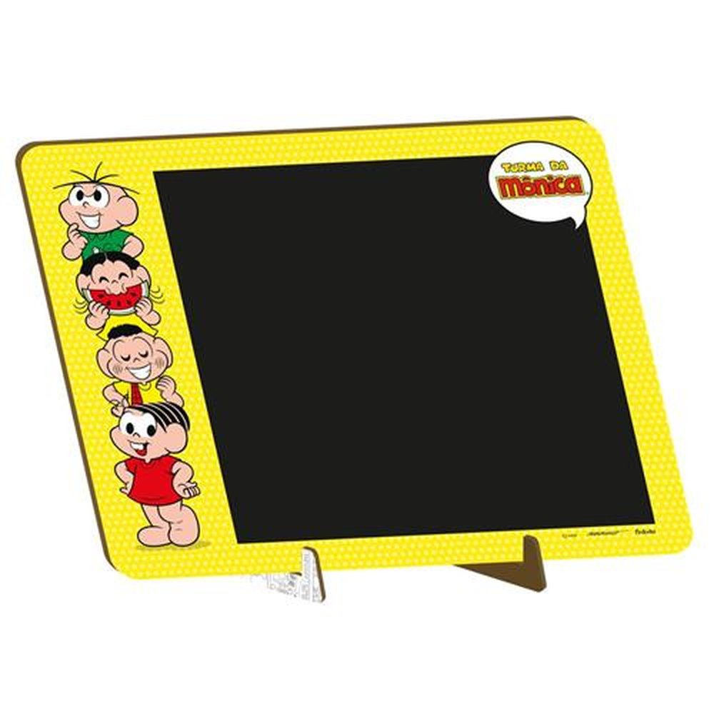 Mdf Lousa Decorada G Turma Da Monica