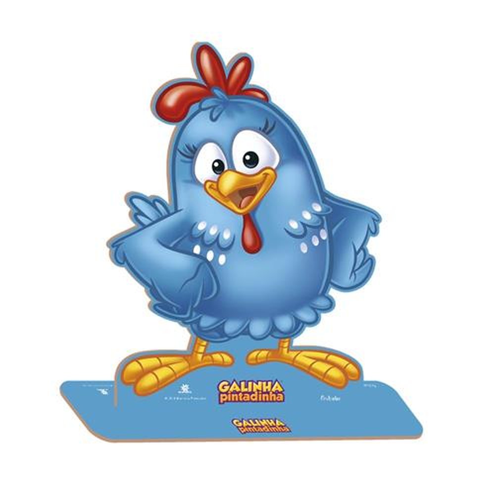 Mdf Personagem G Galinha Pintadinha