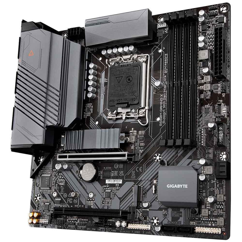 Placa Mae Intel Gigabyte B660m Gaming X Ddr5 Lga1700 12° Geracao