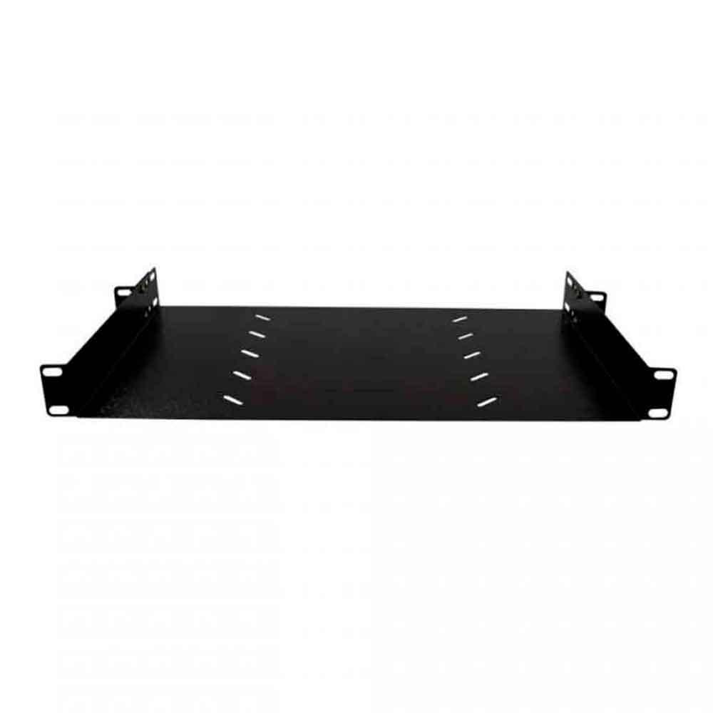 Bandeja fixa para rack 19 pol x 350mm preta 4 pontos fixacao - 3942 - max eletron