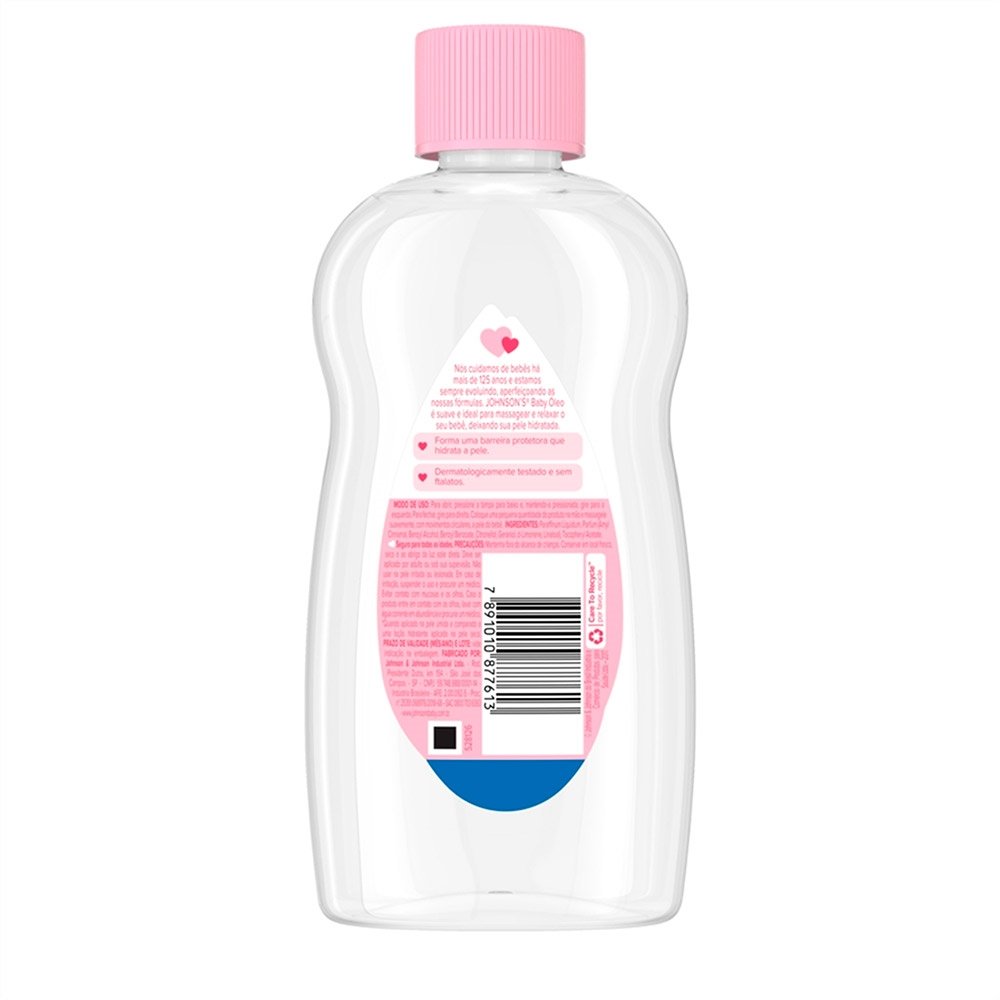 Óleo para Banho Johnson Baby 200ml