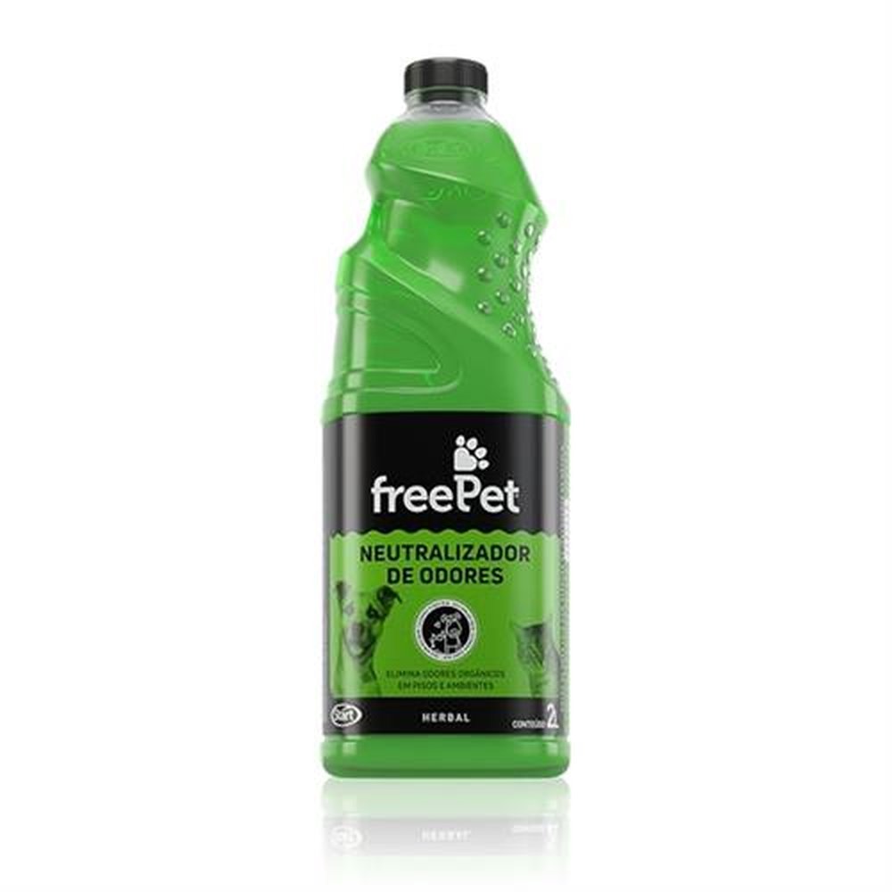 Free Pet Neutralizador de Odores Herbal 6x2l