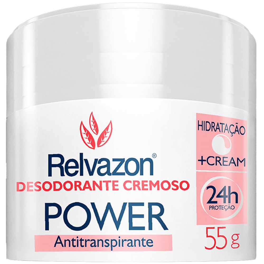 Relvazon Desodorante Cremoso Power 12x55gr