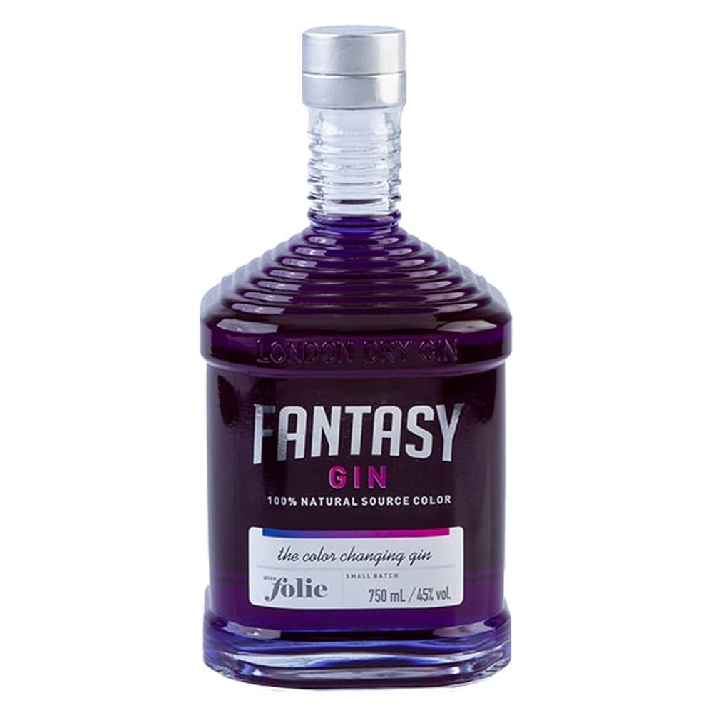 Gin Avec Folie Fantasy 750ml Garrafa Unitaria