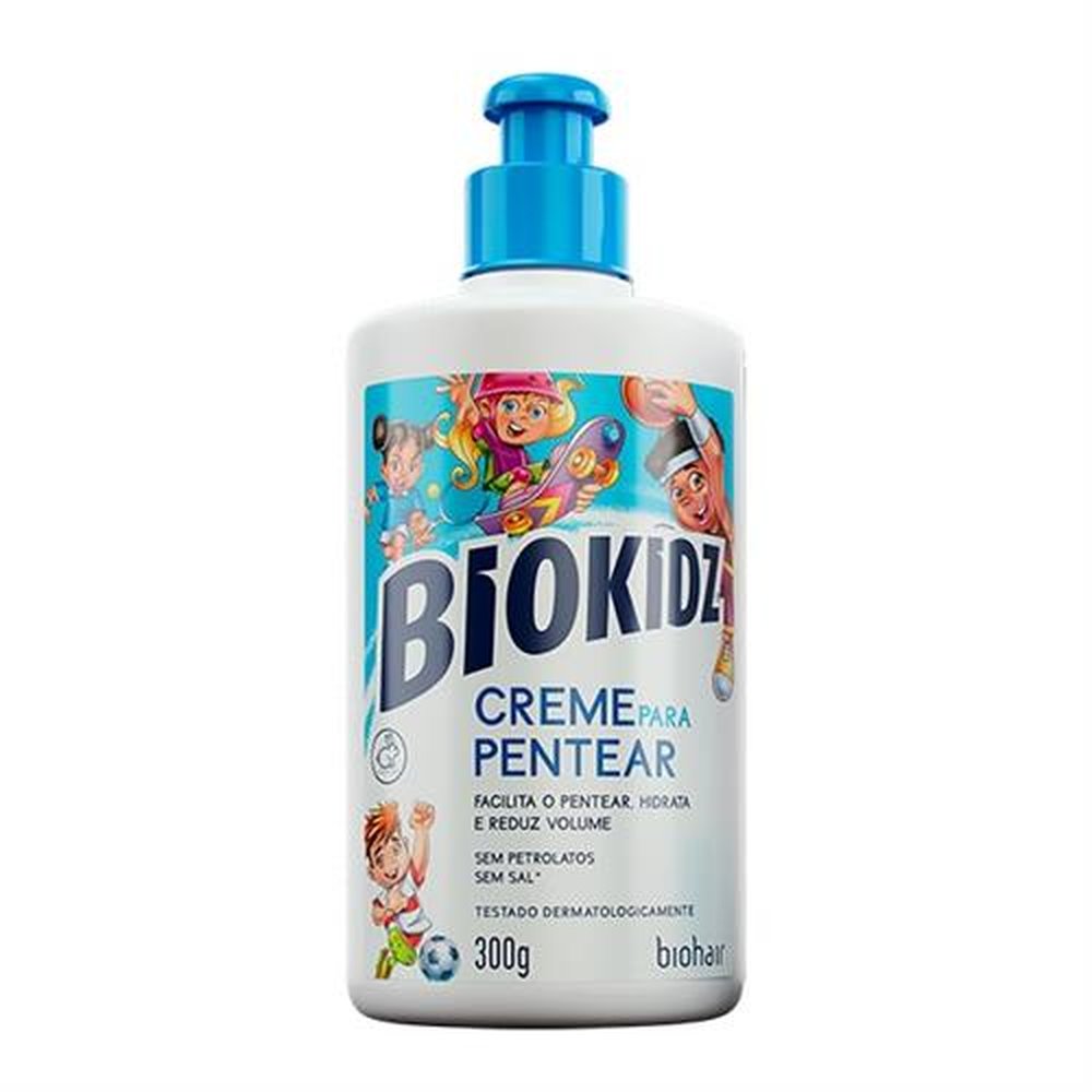 Biokidz Creme de Pentear Infantil Cachos 6x300ml