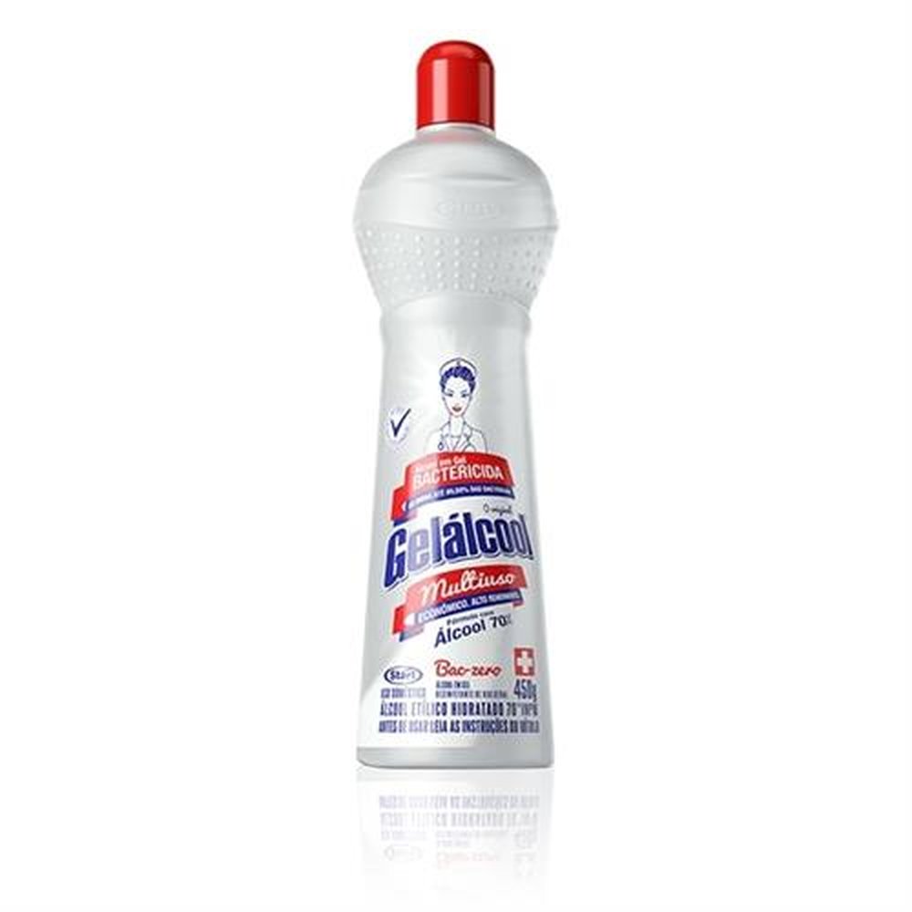 Alcool Em Gel Gelalcool Start 70Gl Bactericida 470G - Embalagem 12X470g