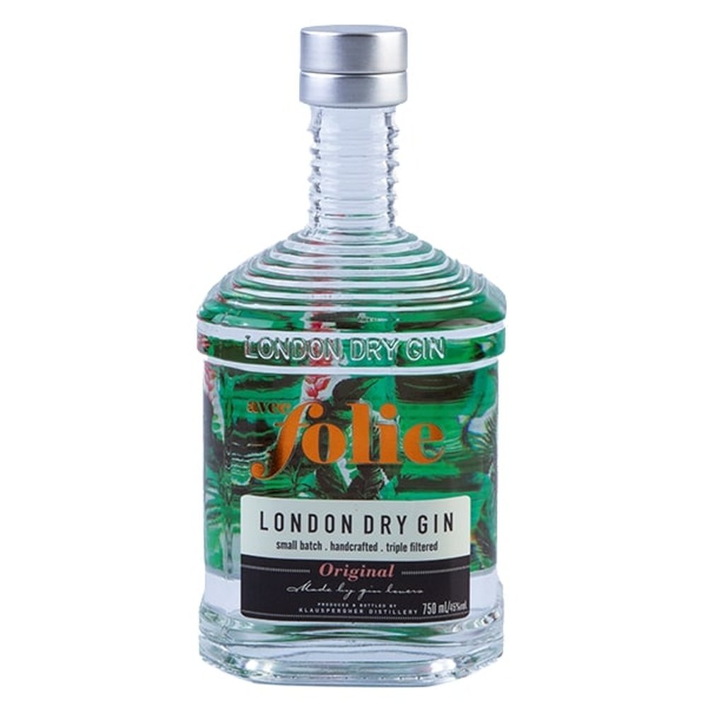 Gin Avec Folie Original 750ml Garrafa Unitaria