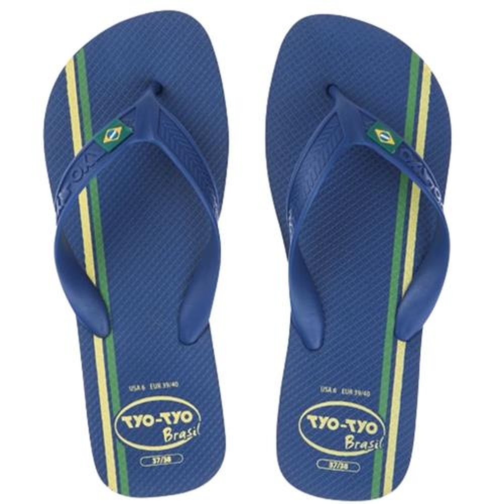Sandália Tyotyo Brasil 33/34 Azul Royal