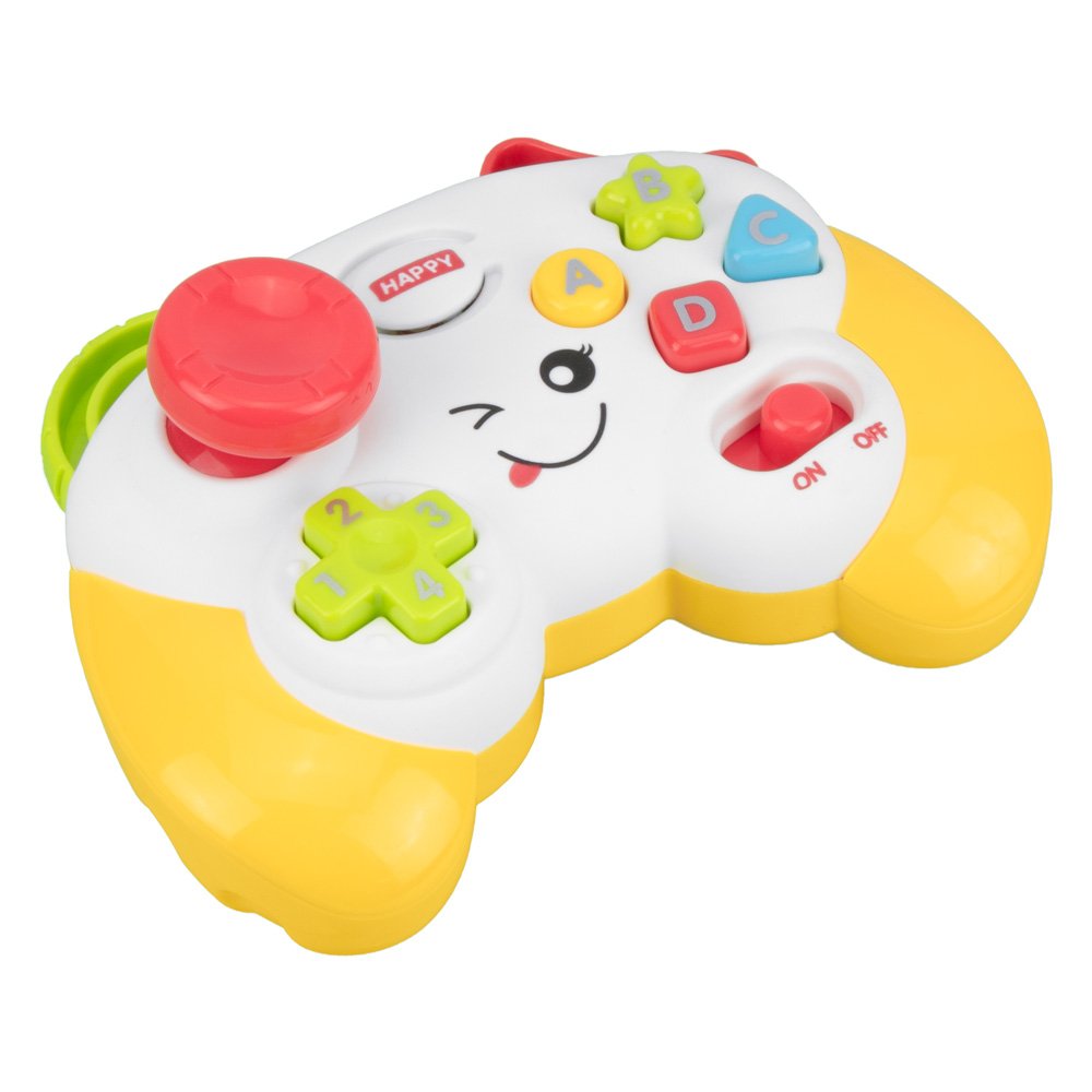 Kit Controle De Vídeo Game Musical Para Bebê Unissex Pimpolho Caixa Com 4 Unidades.