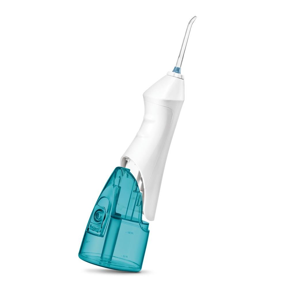 Irrigador Oral Clearpik Portable Limpeza Profunda Multilaser Branco/Azul - HC036