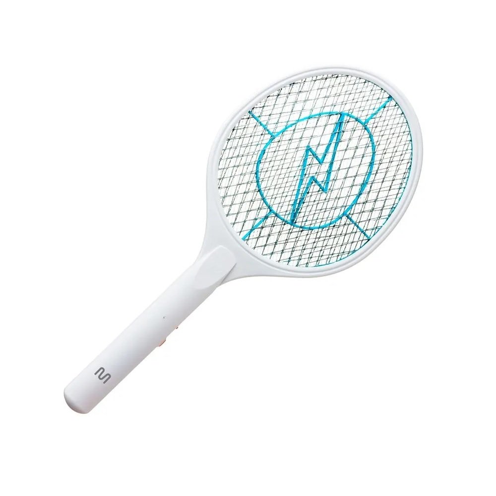 Raquete Eletrica Mata Insetos com Bateria Recarregavel Bivolt Multilaser - HC034