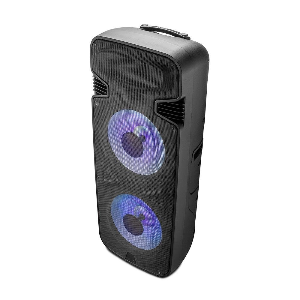 Caixa de Som Torre Double 15 Pol. Multilaser 3500W BT/AUX/SD/FM - SP344