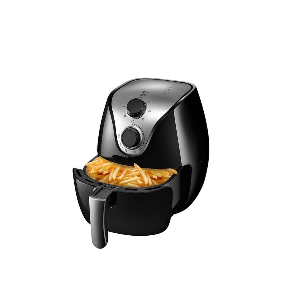 Fritadeira Eletrica Air Fryer 4 Litros Multilaser 220V Preta - CE022