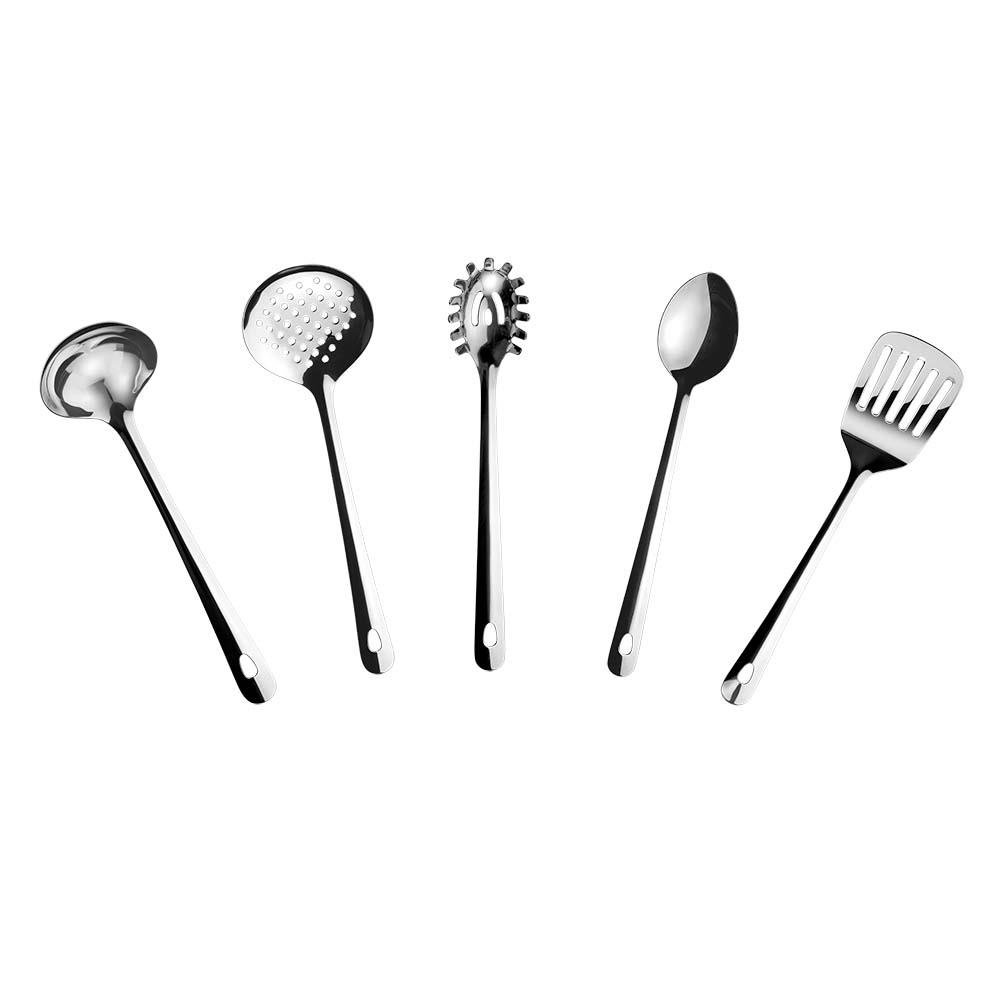 Jogo de Utensilios de Cozinha Inox 5PCS - UD011