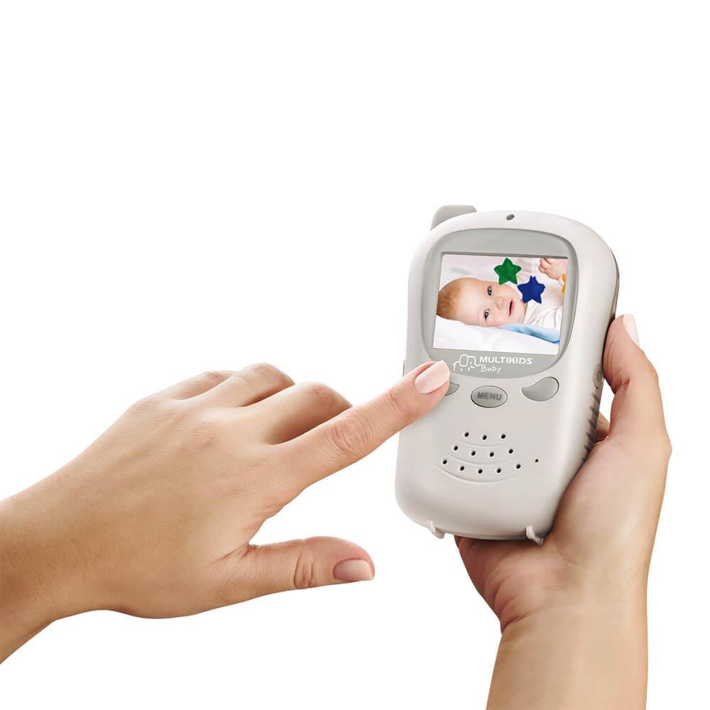 Babá Eletrônica Digital Com Câmera Multikids Baby - BB126