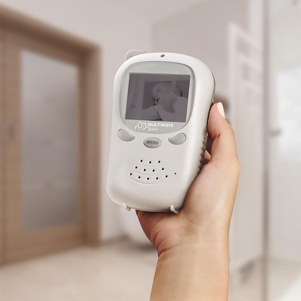 Babá Eletrônica Digital Com Câmera Multikids Baby - BB126