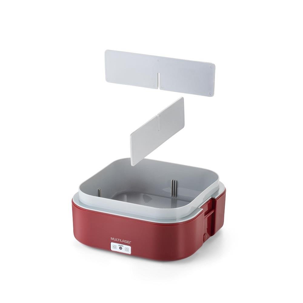 Aquecedor de Alimentos 1,6L Bivolt Vermelha Multilaser - CE136