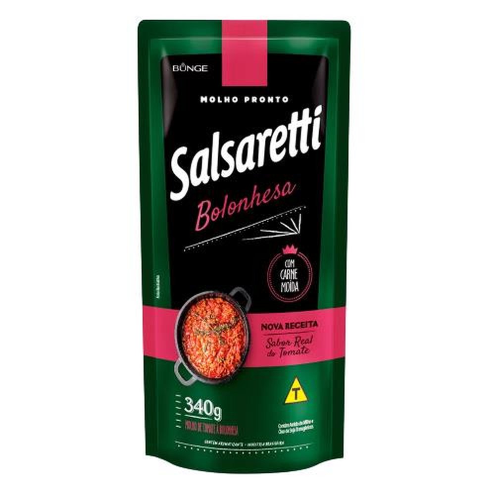 Molho Bolonhesa Stand Up 32X300g Salsaretti