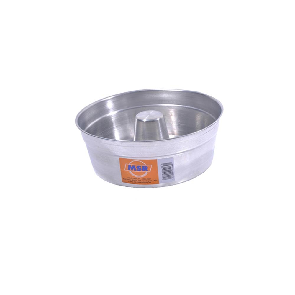 Forma Pudim 18Cm Aluminio Msr