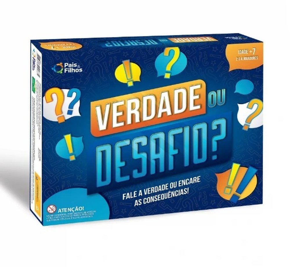 Verdade Ou Desafio Pais E Filhos Ref 2183