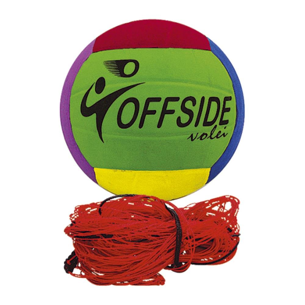 Bola Volei C/Rede Recreação Conjunto Offside