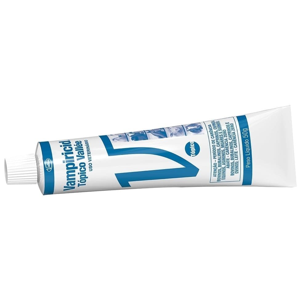 Vampiricid Vallée pasta para controle de  Morcegos Hematofagos MSD 50g  - Embalagem com 5 Unidades