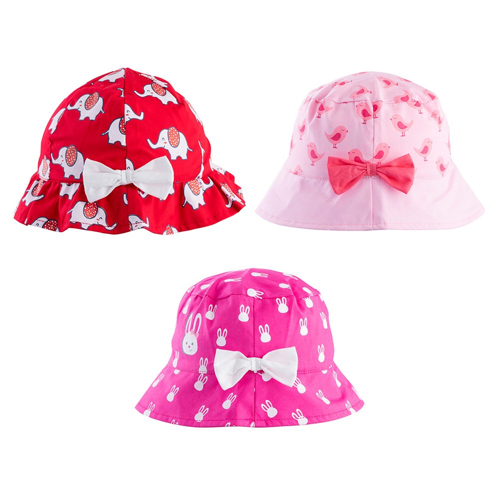 Kit Chapéu Infantil 01 - 02 Anos Feminino Pimpolho Caixa Com 6 Unidades