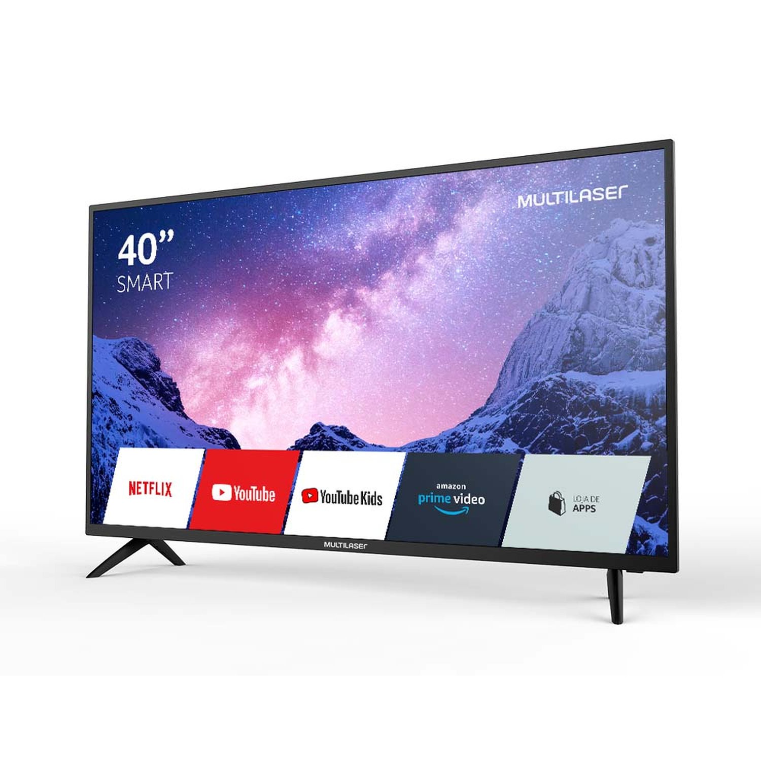Tela 40 Polegadas FHD Com Função Smart E Wi-fi Integrado Multilaser - TL030