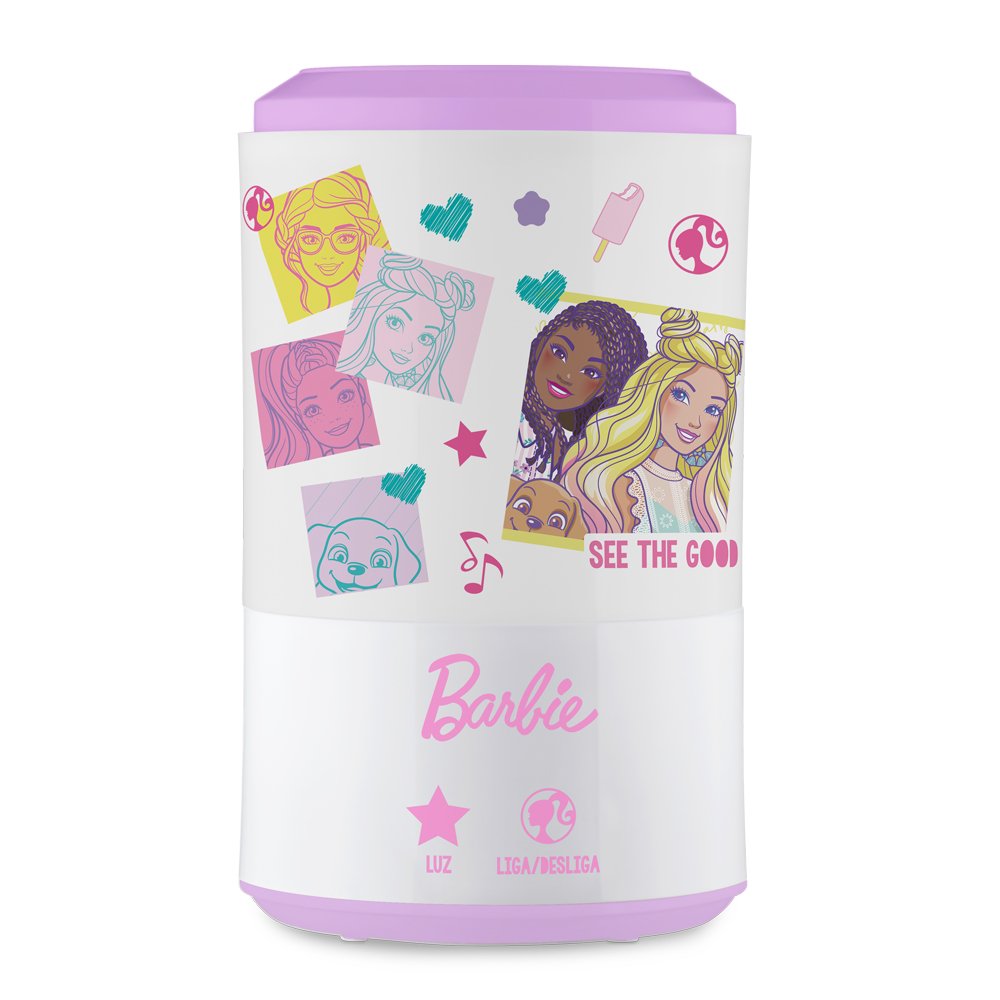 Umidificador de Ar Ultrassônico Barbie Multilaser Saúde - HC247