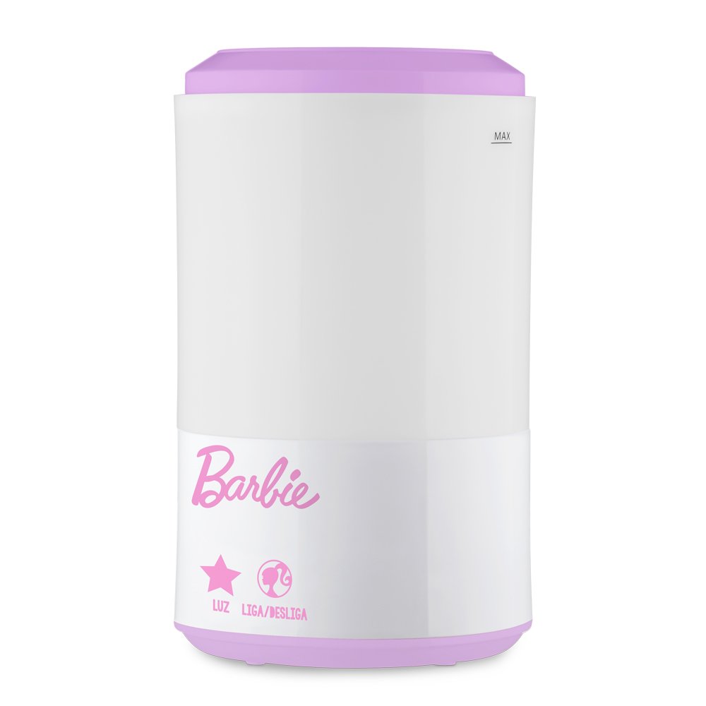 Umidificador de Ar Ultrassônico Barbie Multilaser Saúde - HC247
