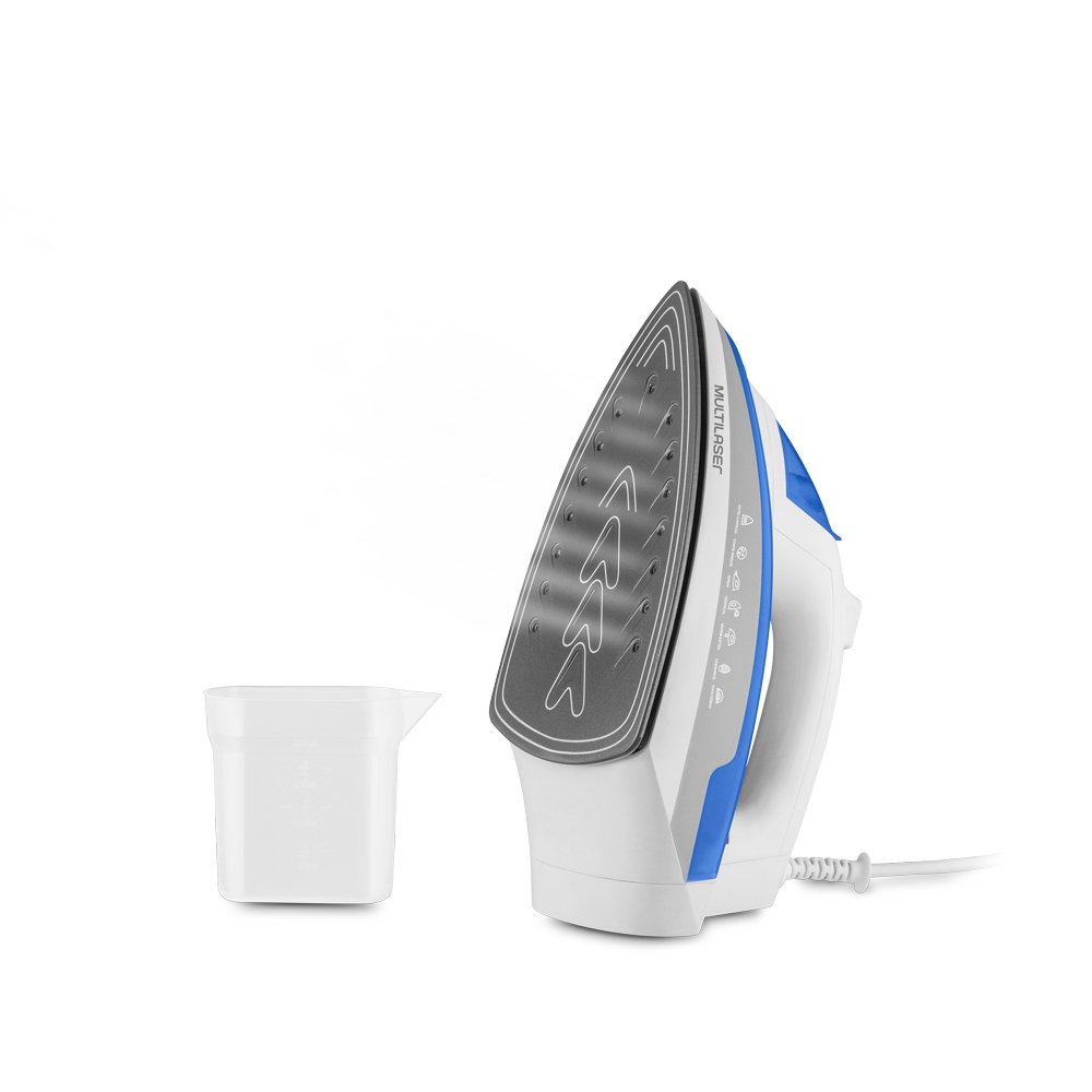 Ferro De Passar Roupa À Vapor Base Ceramica Com Função Corta Pingos 220V Multilaser - HO079