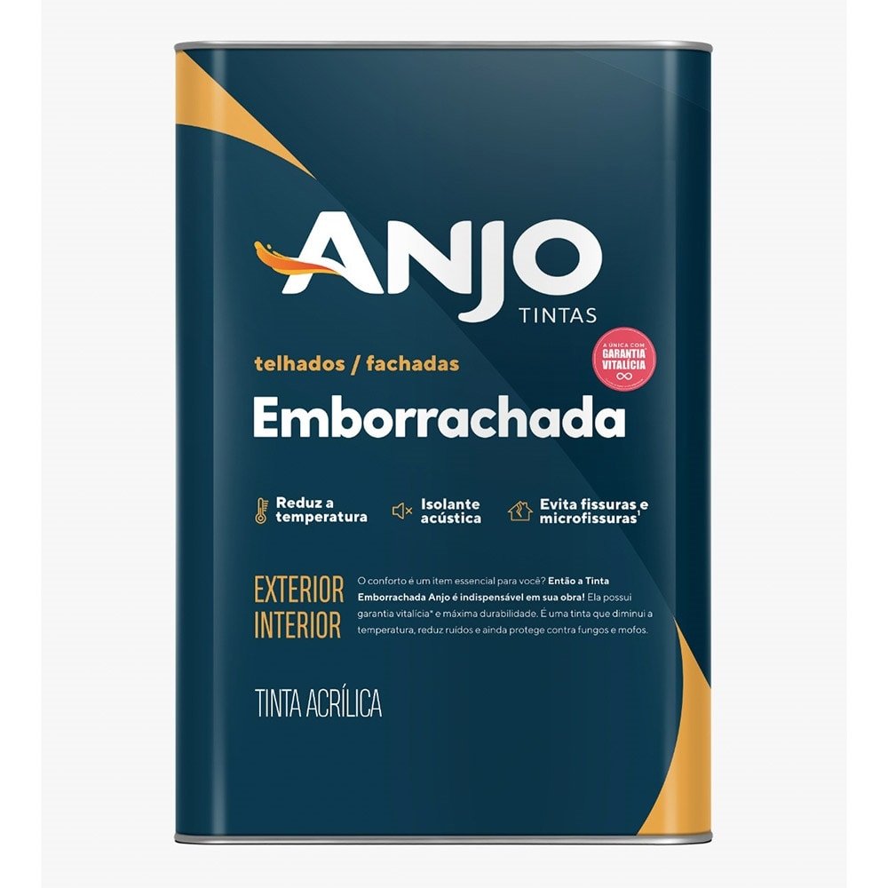 Tinta Emborrachada Anjo Branco 18L