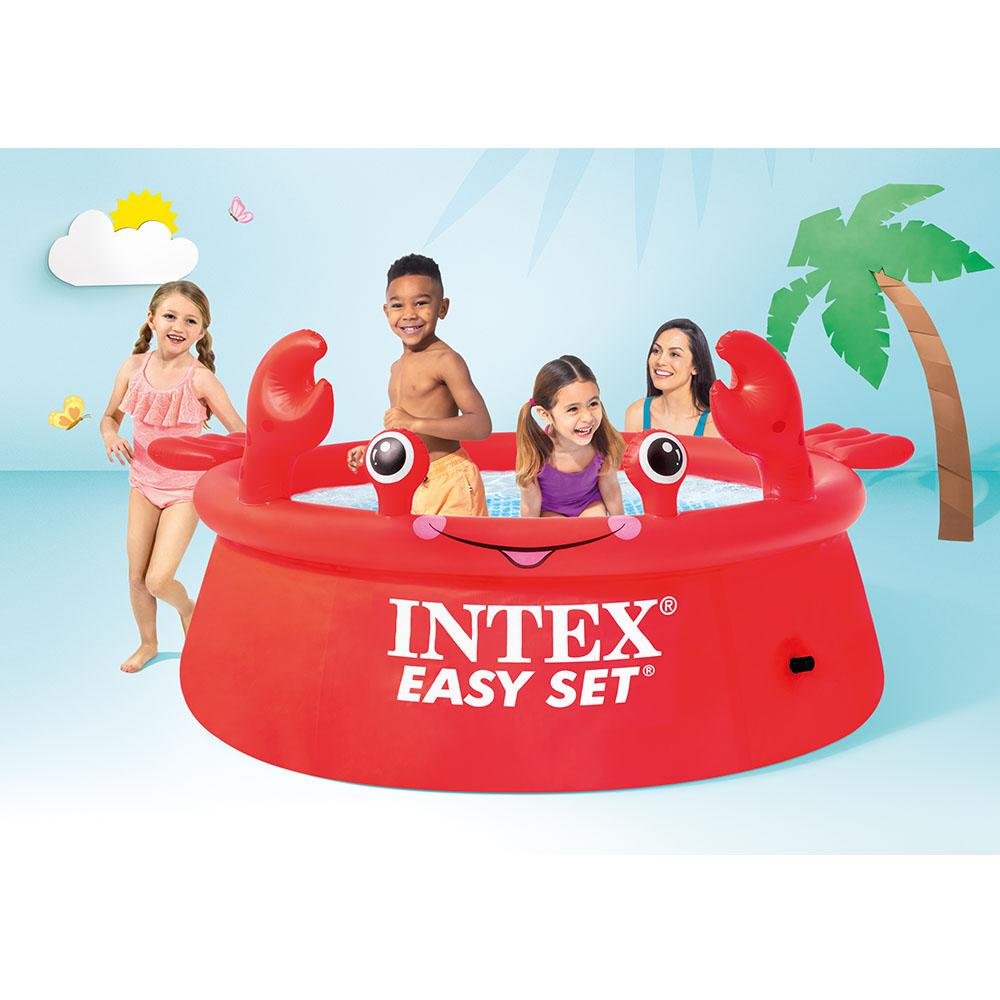 Piscina Inflável Caranguejo 880L Intex - 26100