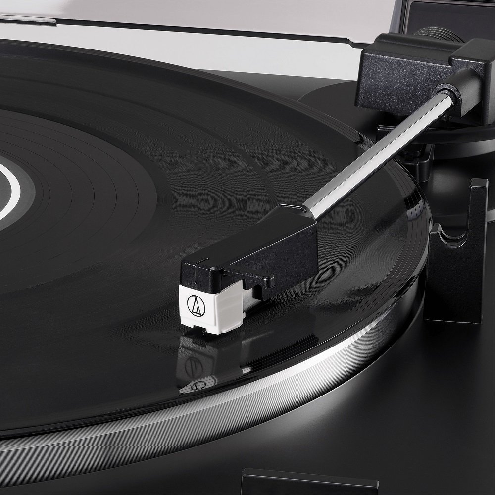 Vitrola Estereo, Acionado Por Correia, Automatico, Bivolt, Preto, At-Lp60x-Bk-C, Audio-Technica