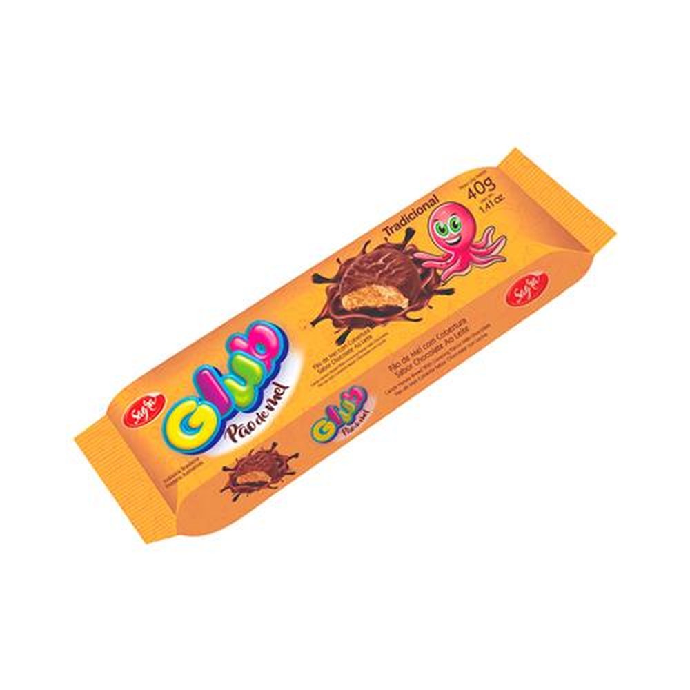 Pao de Mel Sabor Brigadeiro Sagra 30x60 gr