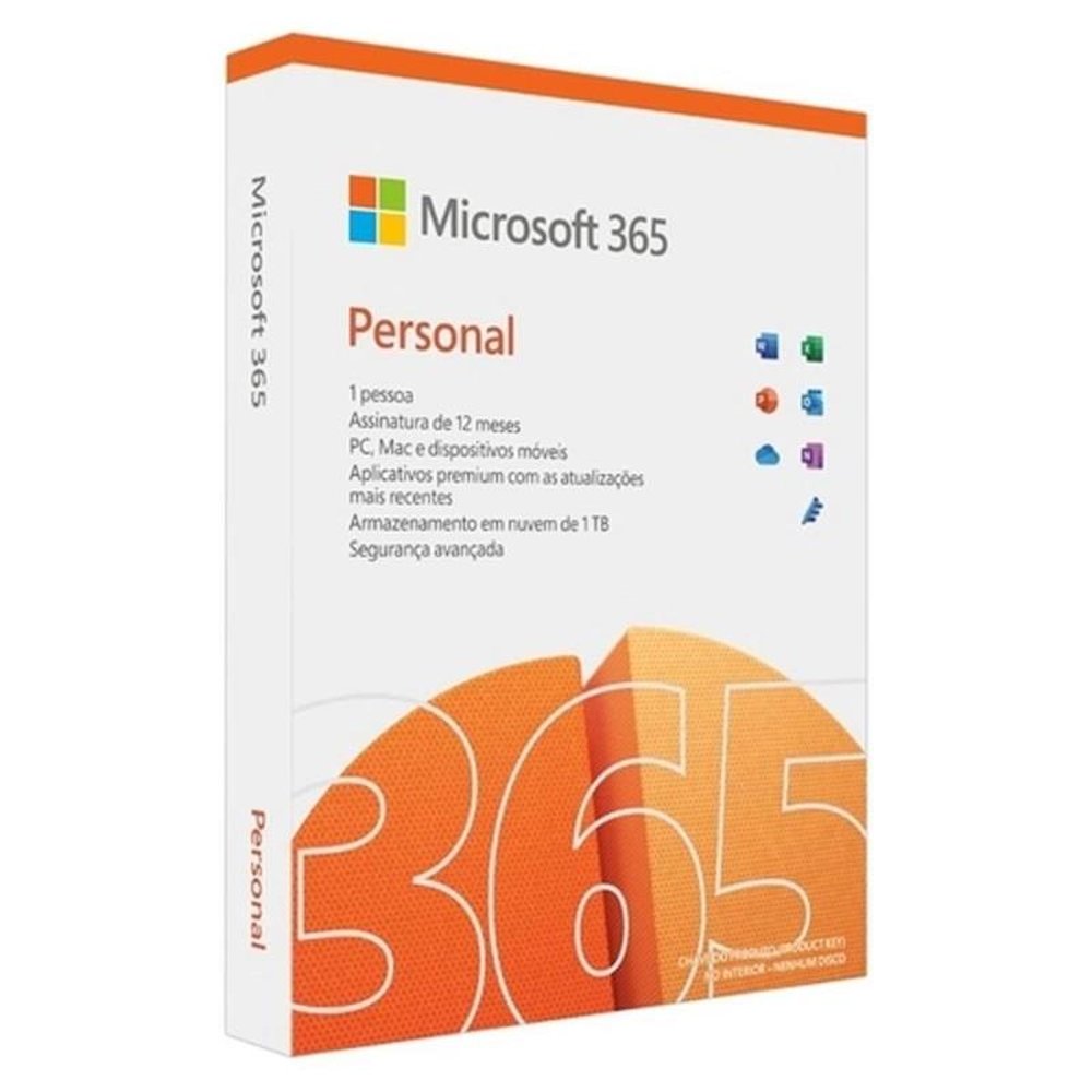 Microsoft Officce 365 Personal 2016 Midia c/ 1 Licença