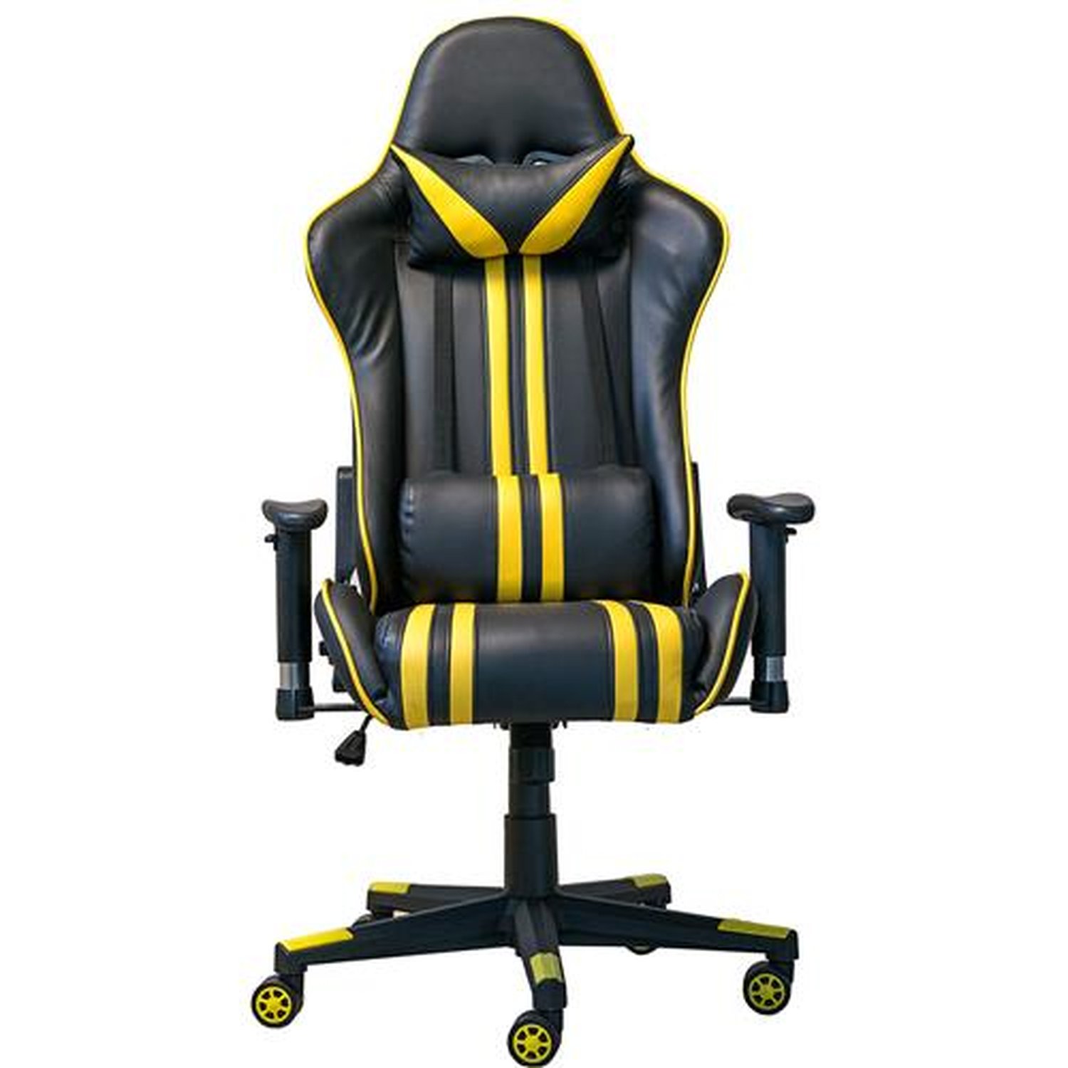 CADEIRA GAMER LUXO AMARELA 8060A
