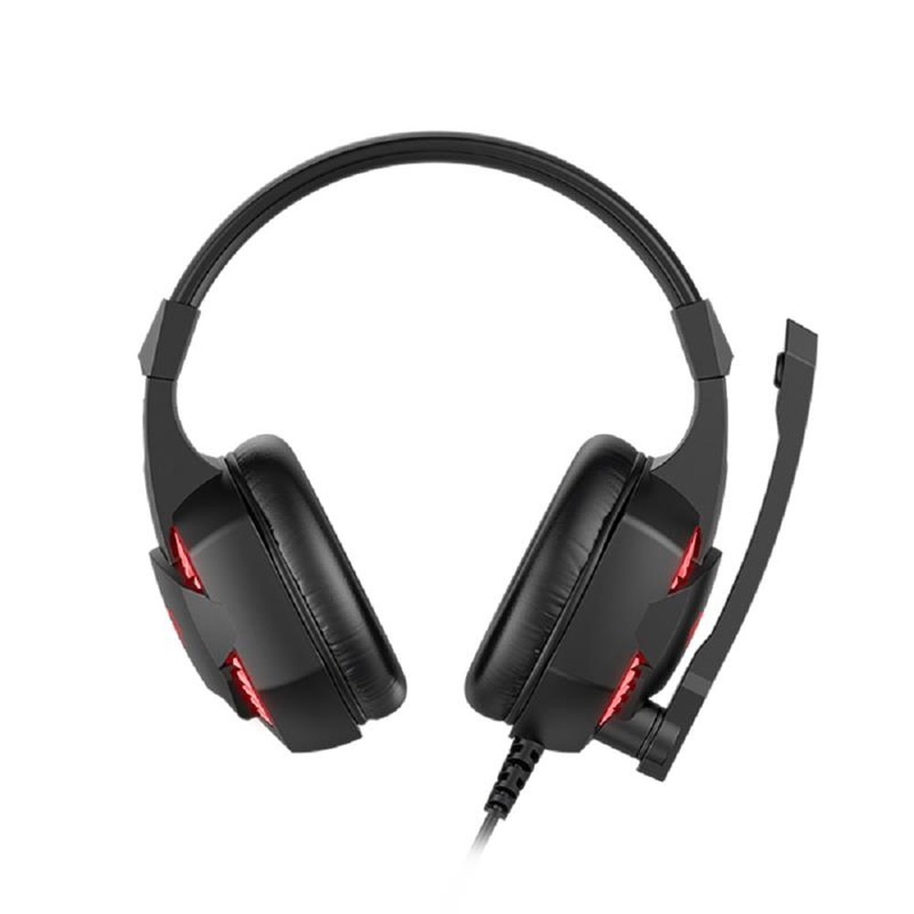 Fone De Ouvido Headset Gamer Havit H2032d Preto/Vermelho
