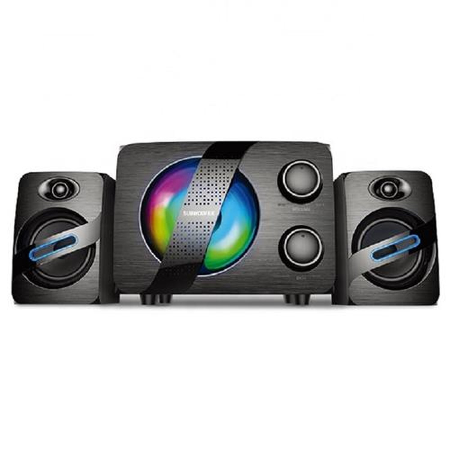 Caixa de Som Havit 2.1 Usb Cartão SD FM Bluetooth 10WHV-SF5625BT Preto