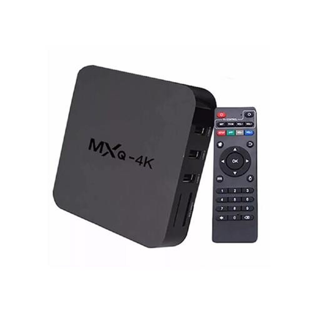 Receptor Box Tv MXQ 4k Android 8GB 1GB RAM Preto