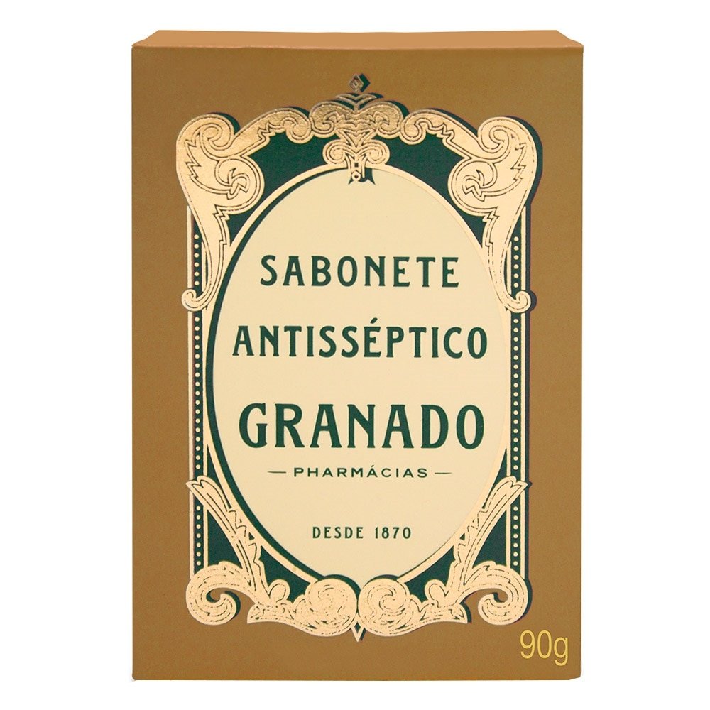 Sabonete Granado Antisséptico Tradicional 90g Embalagem com 12 Unidades