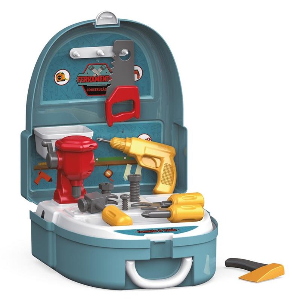 Kit do Construtor Kid+ Com 18 Peças