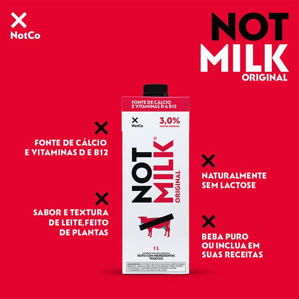 Notmilk Soja Original 1L-Cx/12