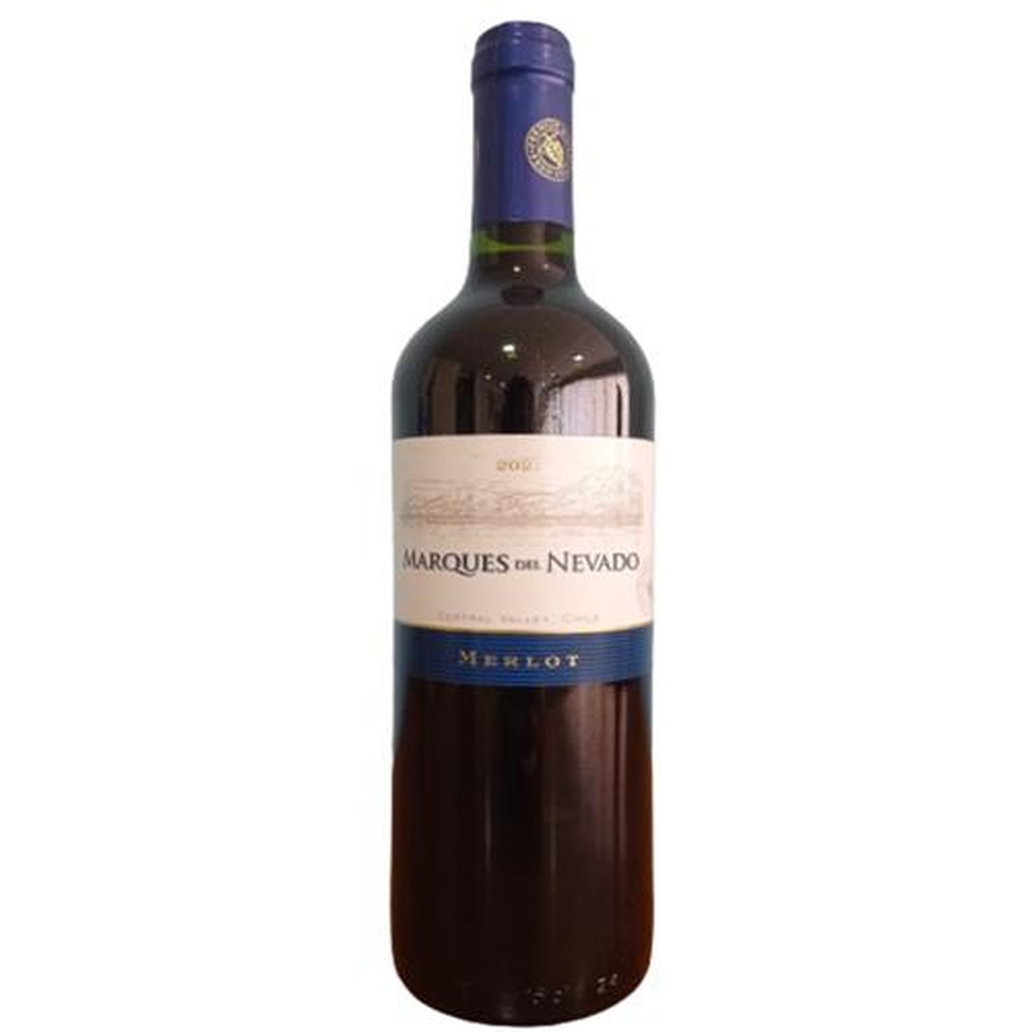 Vinho Marques Del Nevado Merlot Chile - Caixa com 6 Unidades