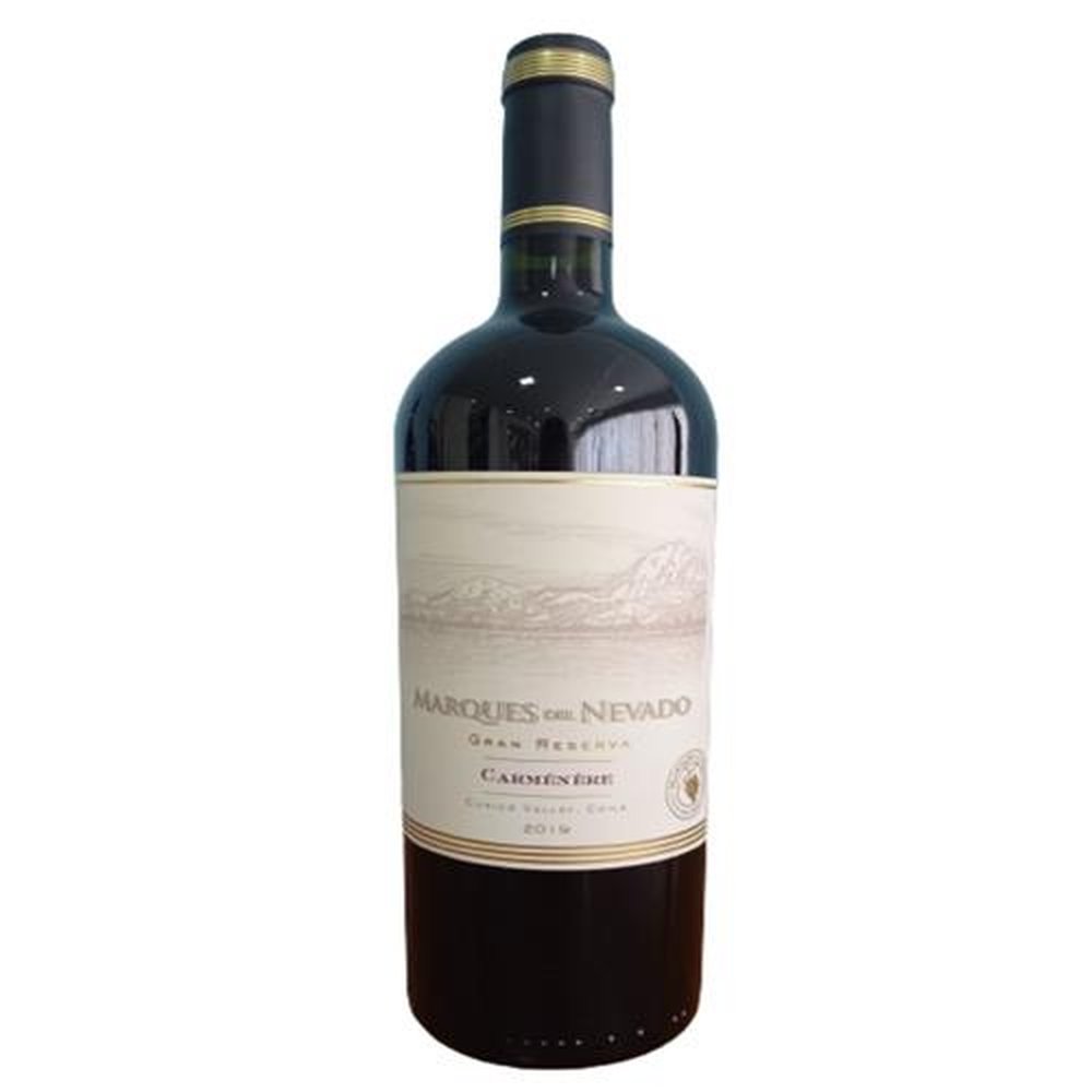 Vinho Marques Del Nevado Gran Reserva Carmenere Chile - Caixa com 6 Unidades